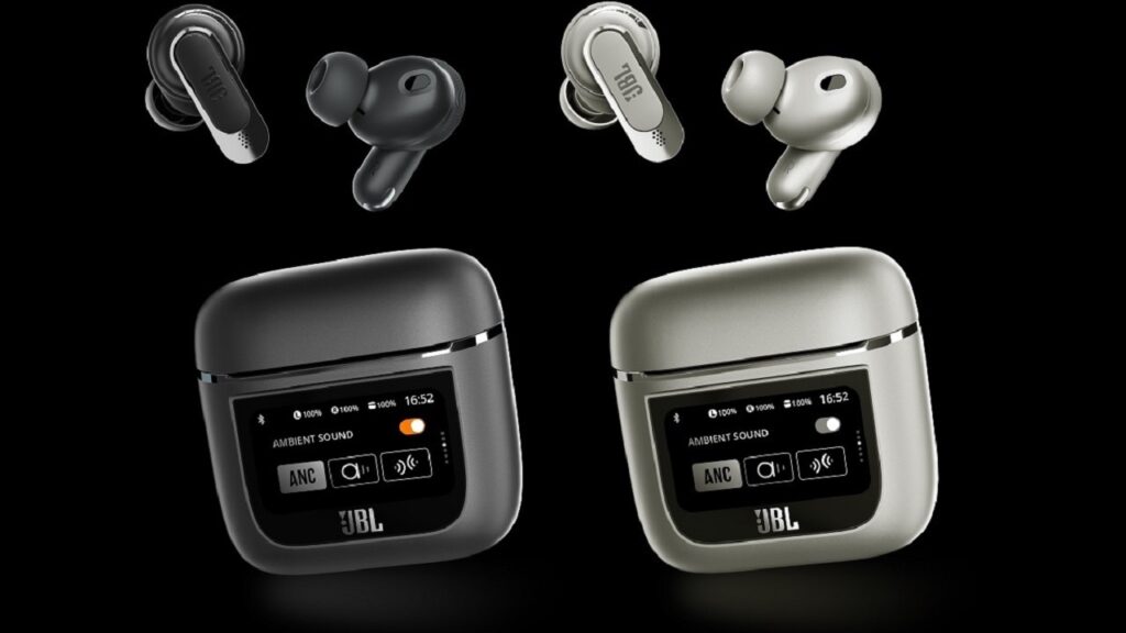 JBL Tour PRO 2 earbuds with touch screen charging case launched | DroidAfrica