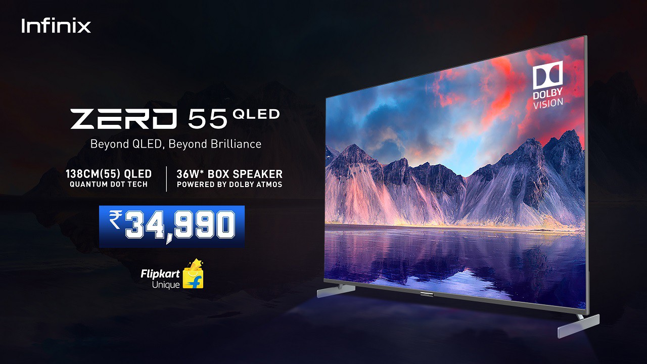 Infinix Zero Android TV with 55-inches 4K QLED display announced | DroidAfrica