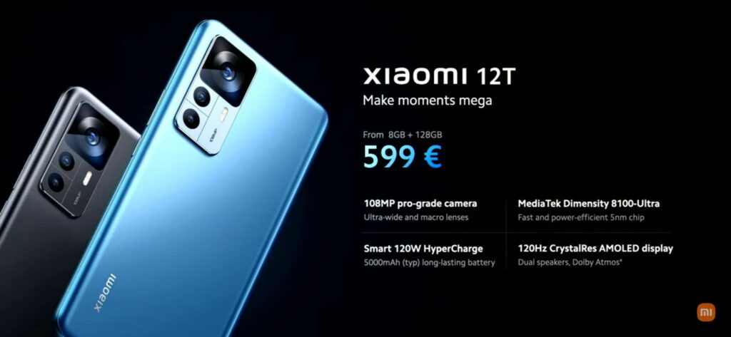 Xiaomi 12T Pro with 200MP camera is now official along with vanilla 12T | DroidAfrica