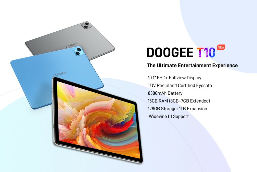 Doogee’s first Tablet T10 will refresh you with ultimate entertainment | DroidAfrica