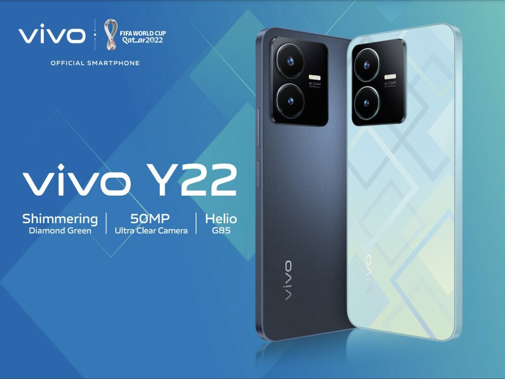 vivo smartphone launches Y22 in Kenya with a 50MP Camera | DroidAfrica