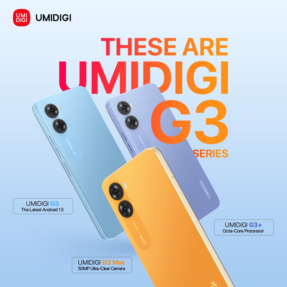 UMIDIGI's G3 series will include six smartphones and two tablets | DroidAfrica