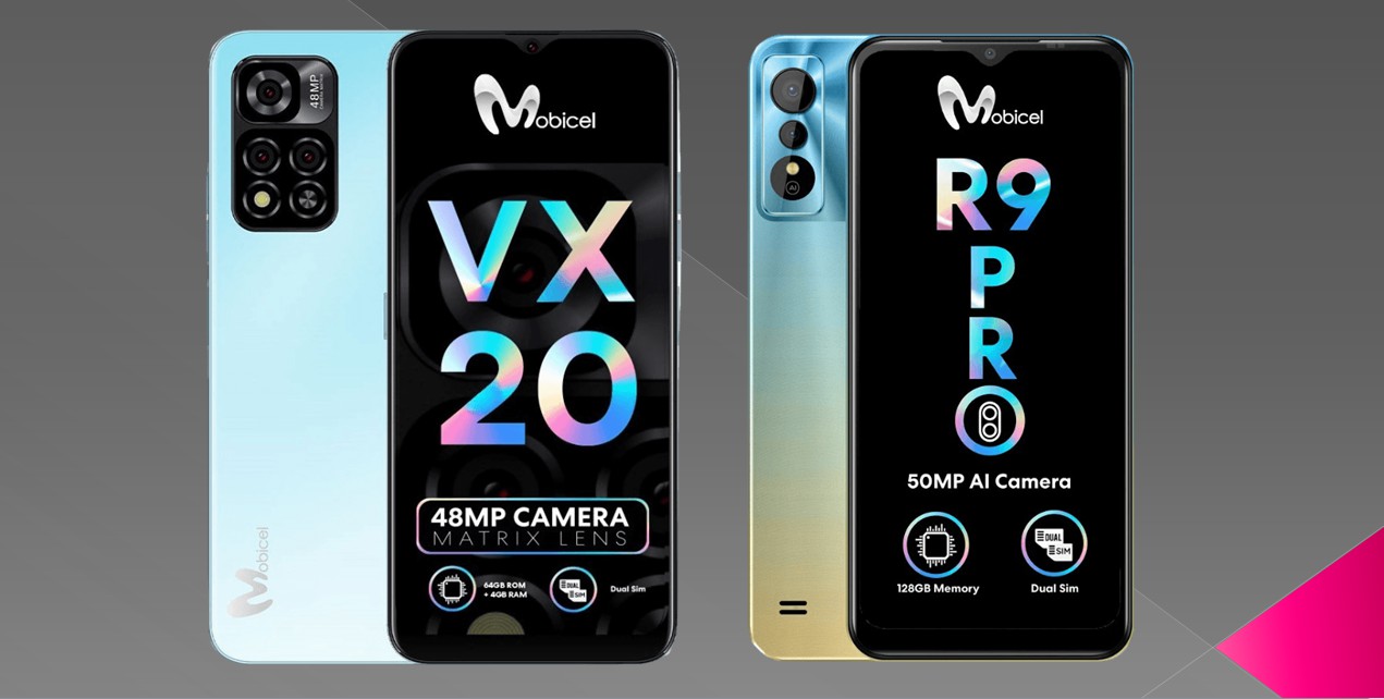 Mobicel VX20 LTE and Mobile R9 Pro on sales in South Africa | DroidAfrica