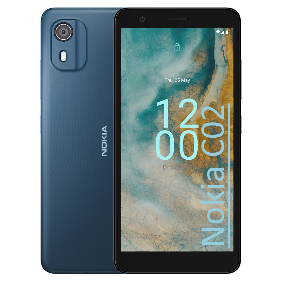 Nokia C02 announced with 3000mAh battery and a quad-core CPU | DroidAfrica