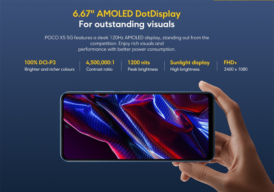POCO also announced the vanilla X5 5G with Snapdragon 695 CPU | DroidAfrica