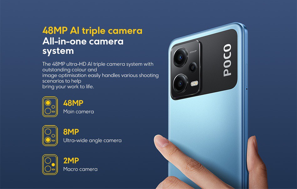 POCO also announced the vanilla X5 5G with Snapdragon 695 CPU | DroidAfrica