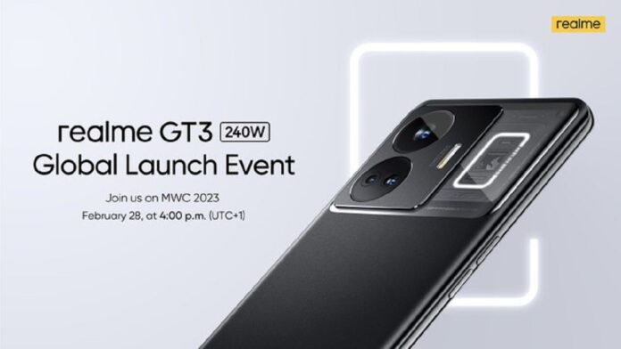 Realme GT3 with 240W charger officially confirmed to arrive on February 28 | DroidAfrica