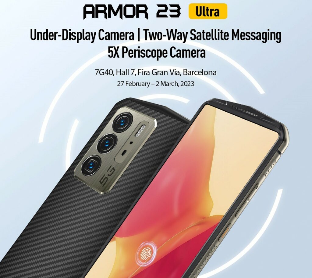 Ulefone Armor 23 Ultra launched with titanium frame, satellite messaging &  more