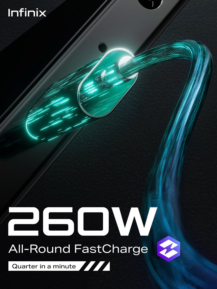 Infinix super fast 260W charger is now official, drags 110W fast wireless charging along | DroidAfrica