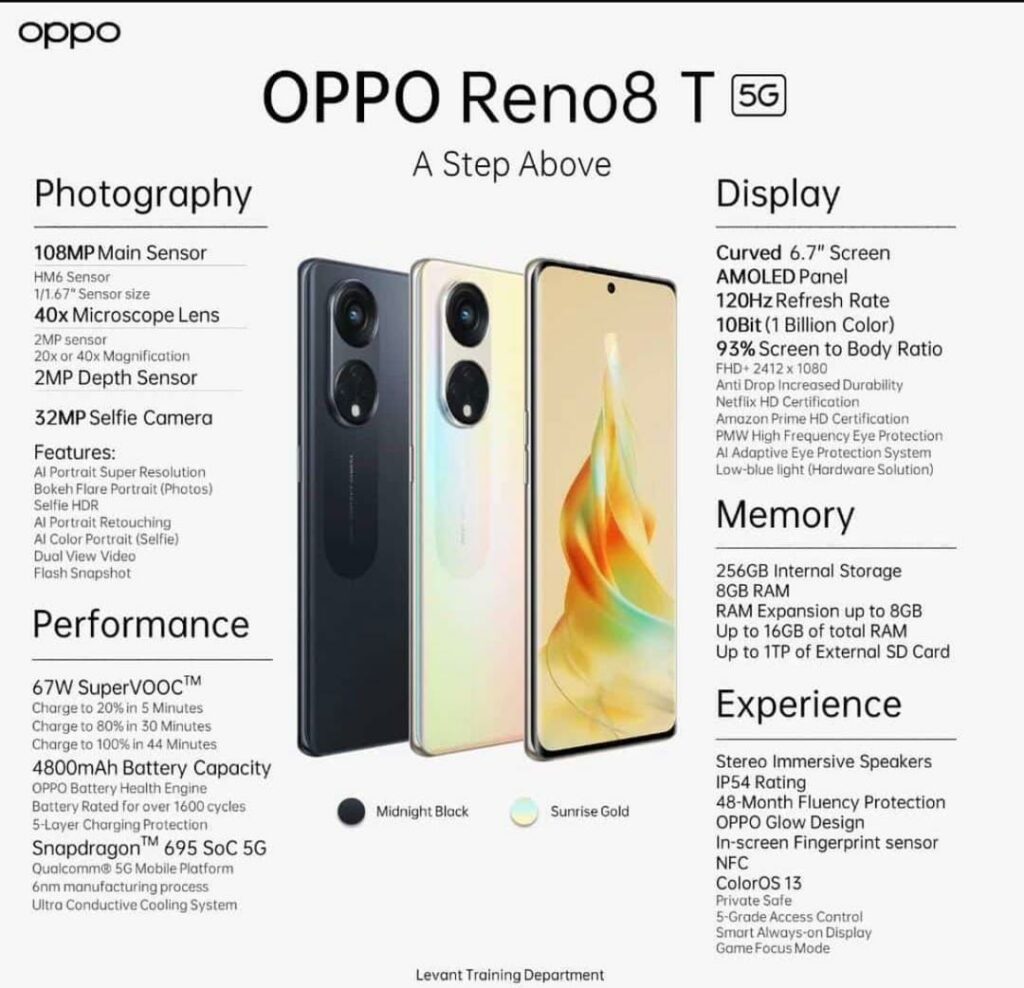 OPPO Reno8 T 4G and the Reno8 T 5G are now official in Nigeria; starts from N219,900 | DroidAfrica