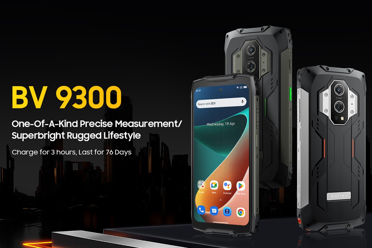 Blackview BV9300 with a large 15,000mAh battery and the Helio G99 CPU announced | DroidAfrica