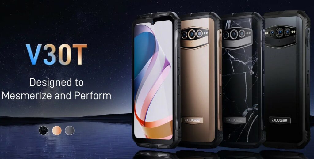 Doogee V30T 5G goes official with dual-color photochromic rear shell | DroidAfrica