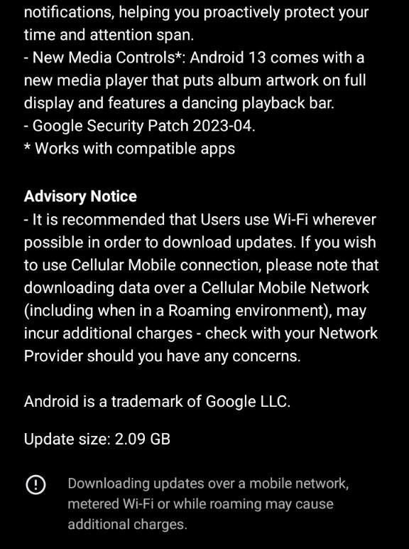 Google Android 13 with April security patch is now sending to owners of Nokia G21 | DroidAfrica