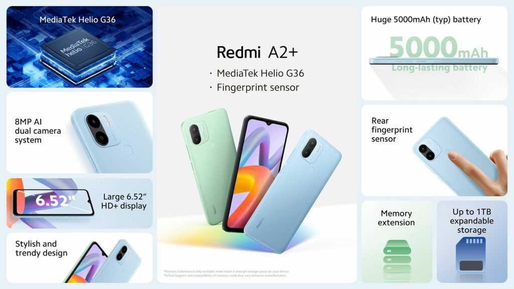 Xiaomi Redmi A2+ with Helio G36 CPU now available in Nigeria at N52,900 | DroidAfrica