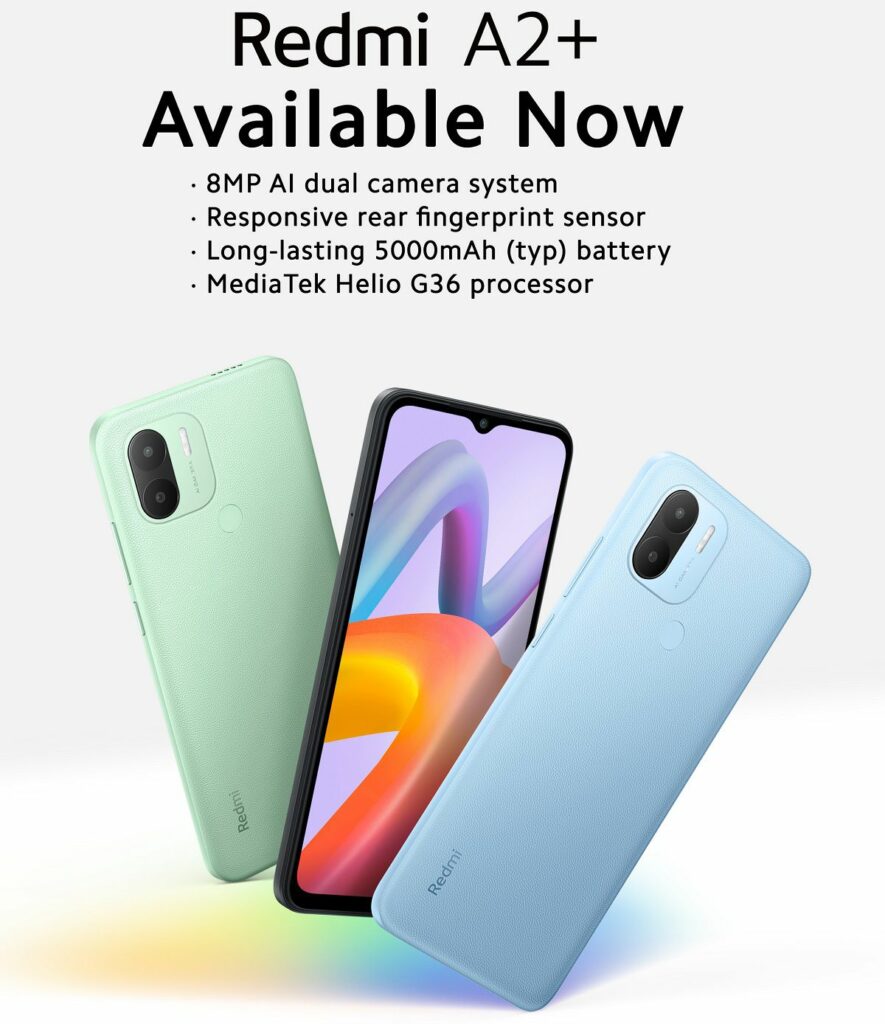 Xiaomi Redmi A2+ with Helio G36 CPU now available in Nigeria at N52,900 | DroidAfrica