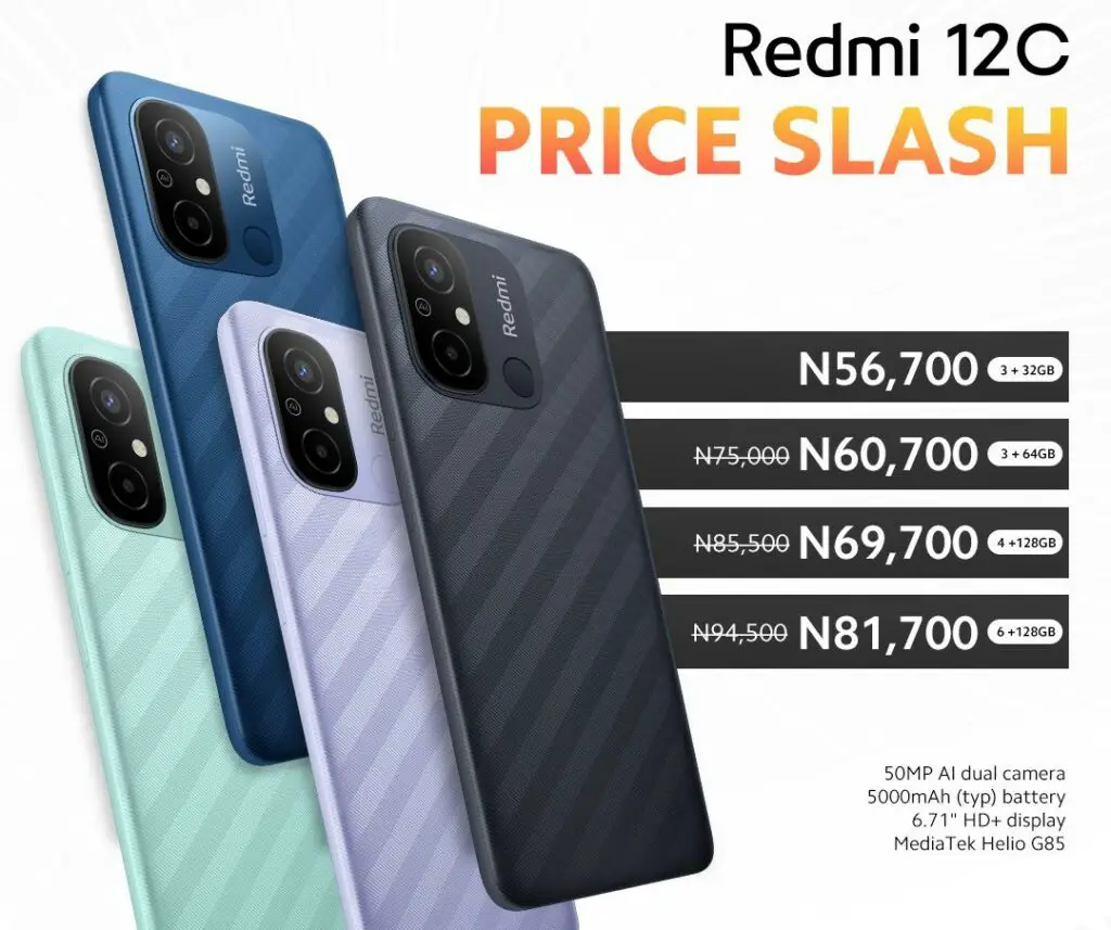 DEAL: Xiaomi Nigeria just took a massive N15,800 off the price of Redmi 12C | DroidAfrica