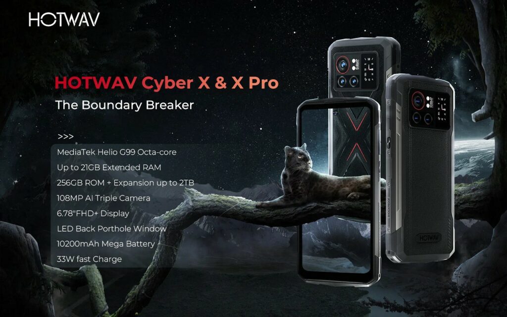 Hotwav Cyber X and Cyber X Pro with Helio G99 CPU now official | DroidAfrica