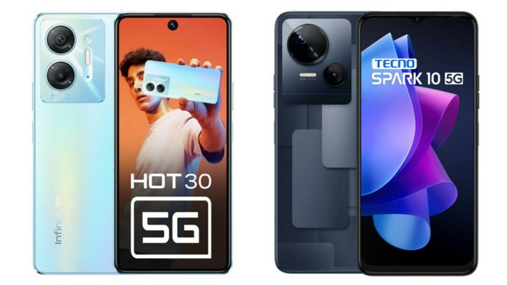 Comparison: Infinix Hot 30 5G vs. Tecno Spark 10 5G - Which one to choose? | DroidAfrica