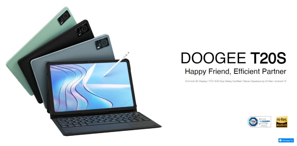 Doogee T10S and T20S tablets announced with downgraded specs | DroidAfrica