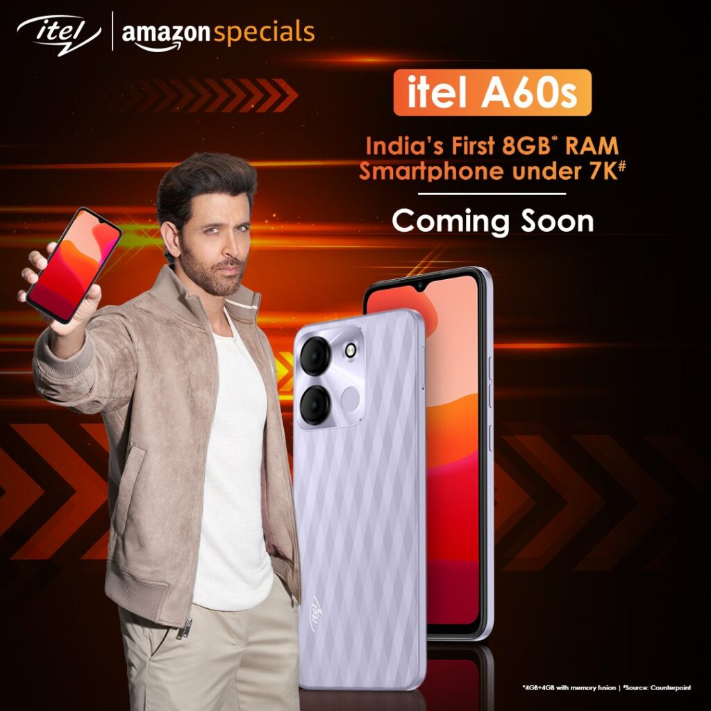 Itel P40+ and the A60s officially arrives in India starting from Rs. 6,299 | DroidAfrica
