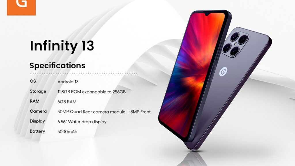 GTel Infinity 13: New Android 13 Smartphone Launched in Zimbabwe | DroidAfrica