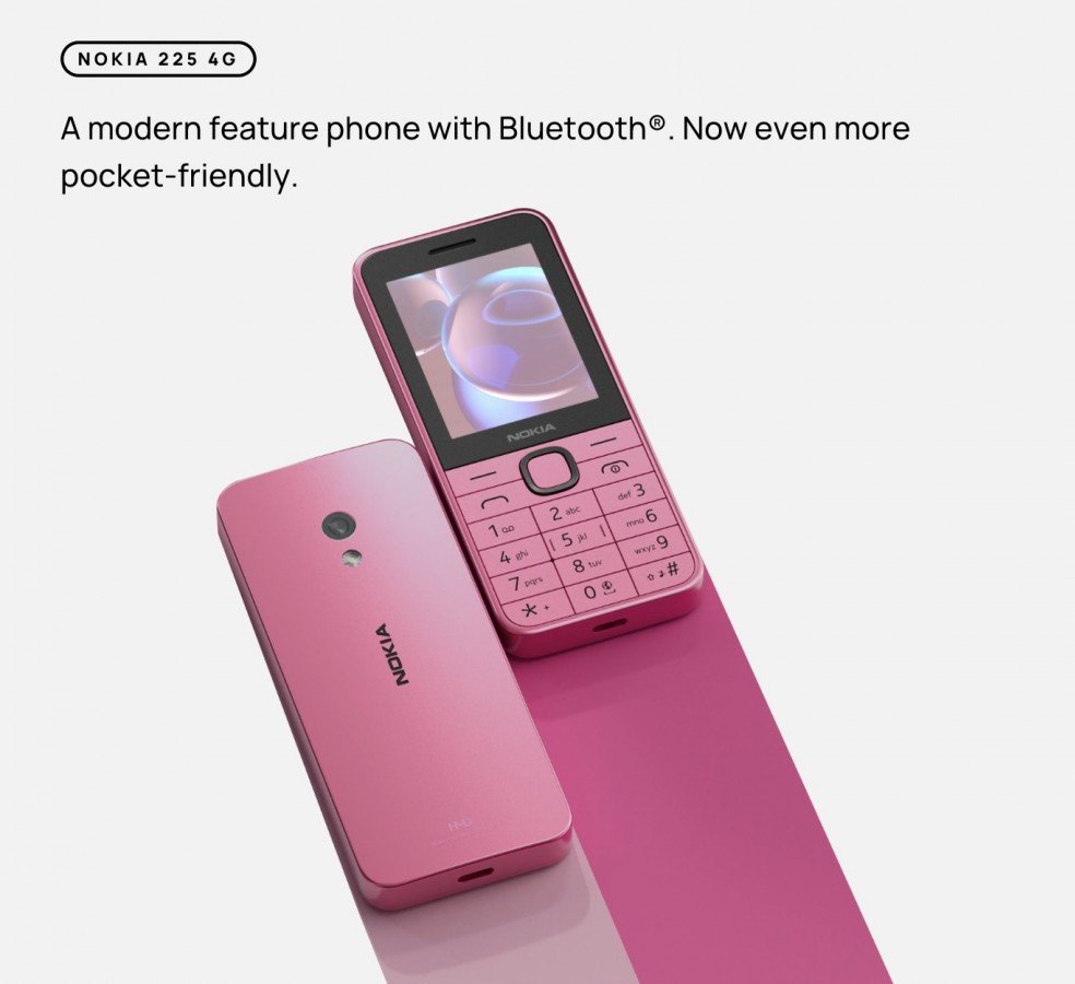 HMD Global Announces New Nokia Feature Phones with 4G Connectivity Nokia 225 4g announced