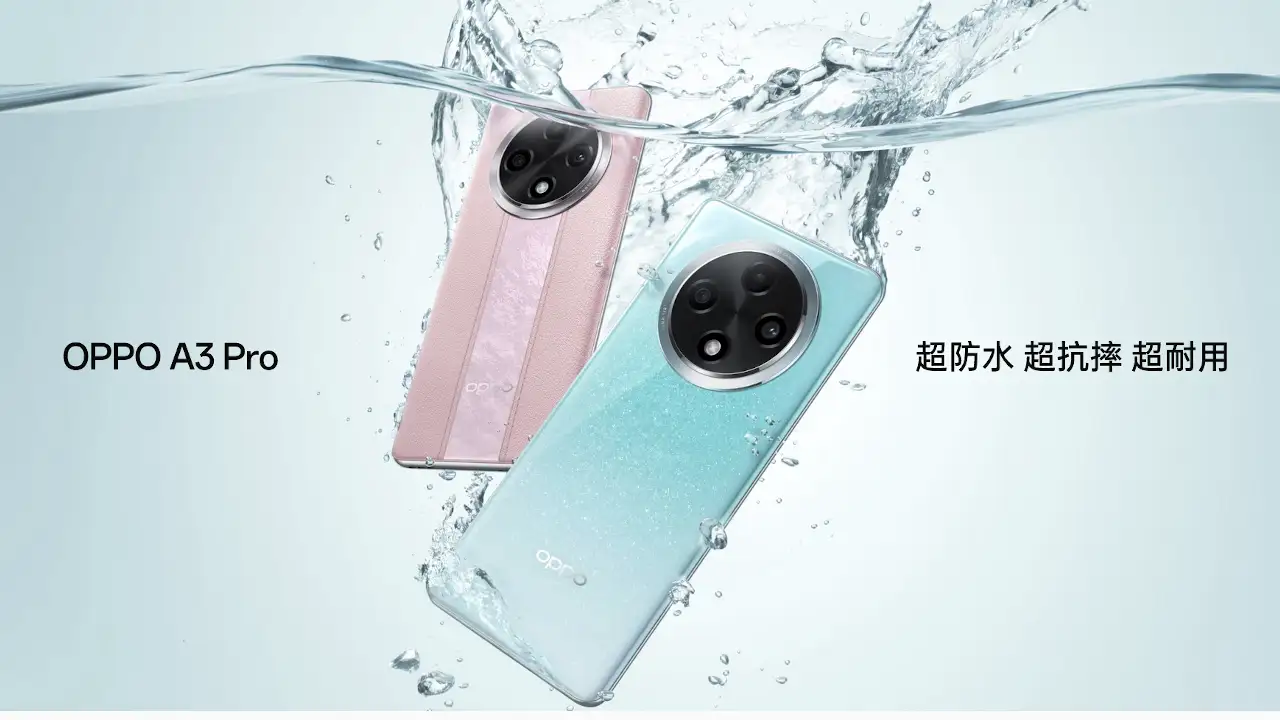 OPPO Unveils Water-Resistant A3 Pro Mid-Range Smartphone OPPO A3 Pro 1