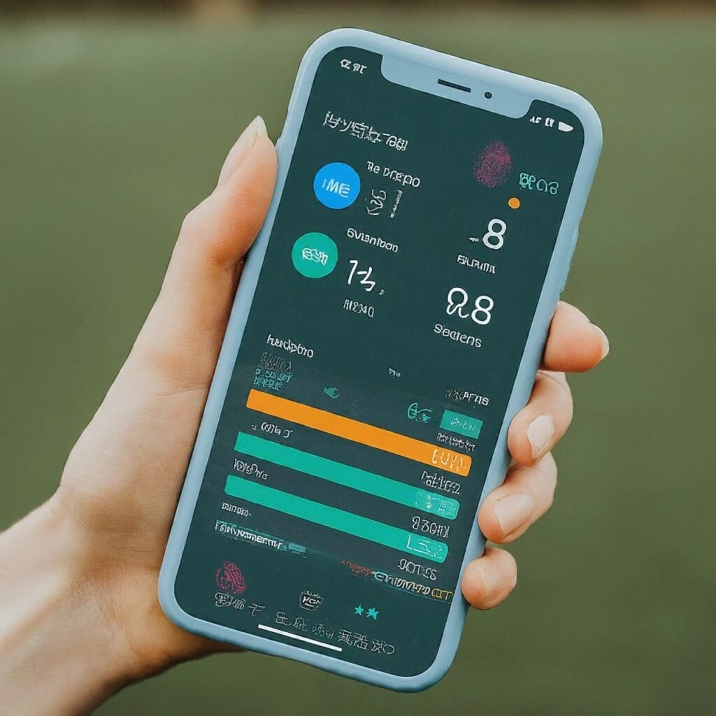 10 Incredible Things You Can Do with Your Smartphone A person holding a smartphone displaying a fitness app with various health metrics