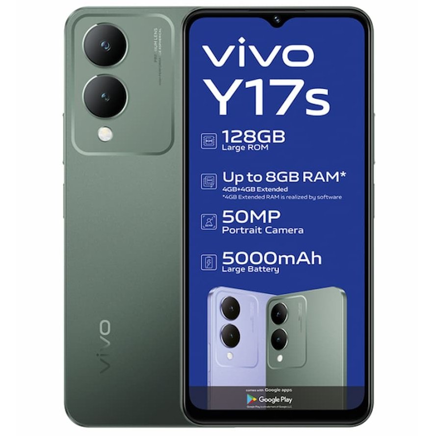 These are the Best Smartphones Under 3000 Rand in South Africa Vivo Y17S in Green