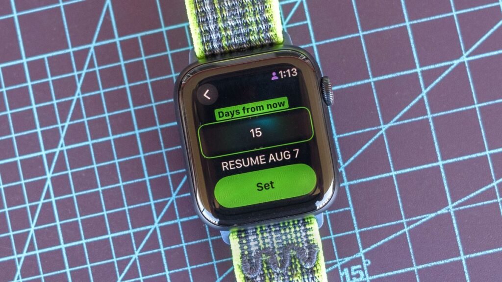 watchOS 11:How to Pause Activity Rings on Your Apple Watch 3 1