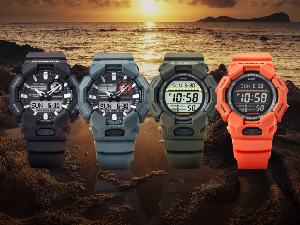 Casio Unveils New G-SHOCK GD010 and GA010 Series Watches with 10-Year Battery Life Cover 1240x930 G Shock New Rugged Basic GD 010 GA 010