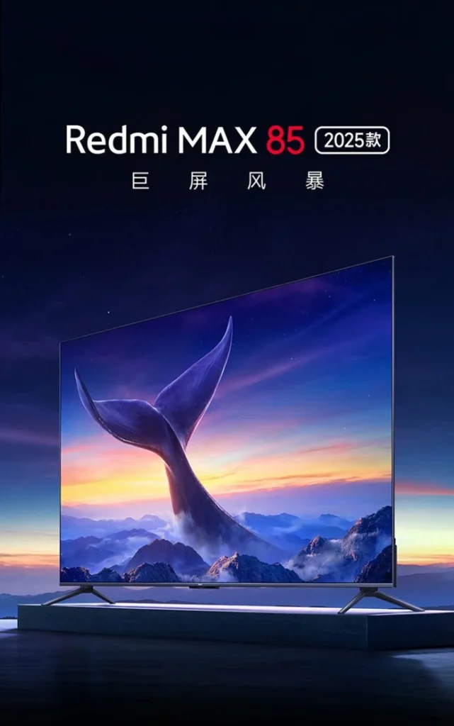 Xiaomi launches Redmi Max 85-inch 2025 TV with 4K 120Hz screen, HyerOS & more Xiaomi Redmi Max 85 inch 2025 696x1111 1