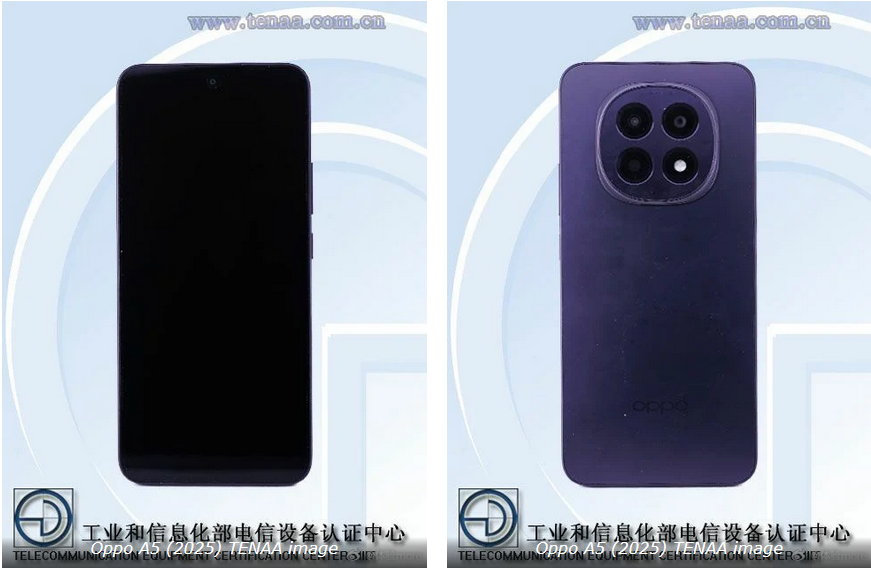 Alleged Oppo A5 (2025) live shots, key specifications leaked image 59