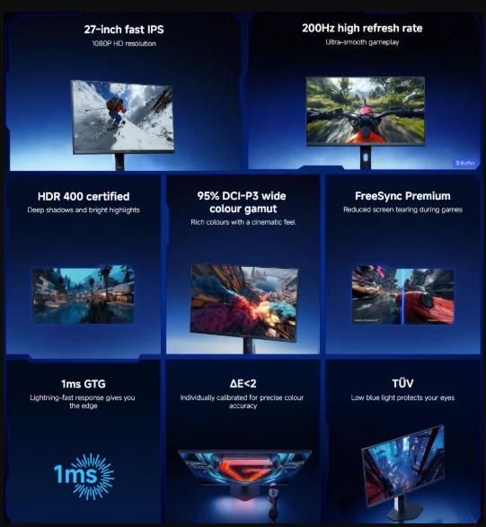 Xiaomi Gaming Monitor G27i 2026 Launches Globally With 200Hz Refresh Rate and HDR400 Screenshot 2026 02 03 135805